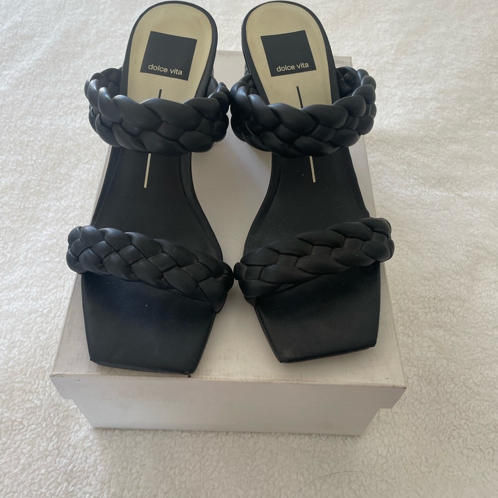 NEW Dolce Vita Nairi Braided Sandals Heels
